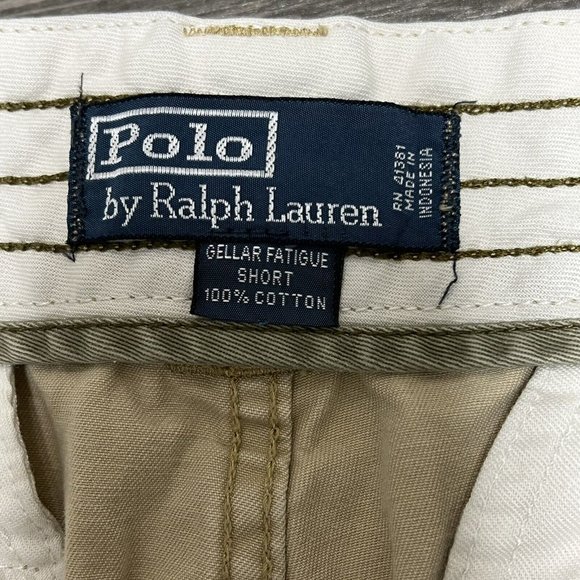 Polo Ralph Lauren Men's Gellar Fatigue Shorts Men's Size 32 Cargo Tan - Picture 12 of 16